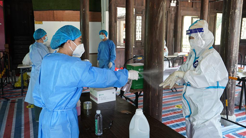 南京市、一部地域で４回目の核酸検査を実施