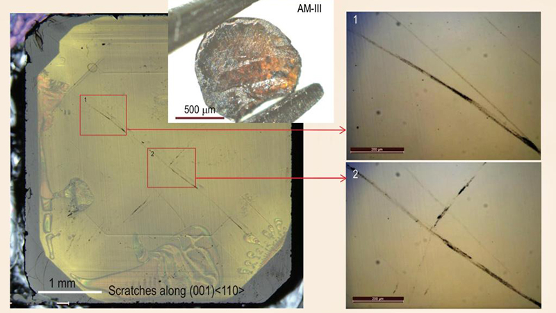 中国の研究者、ダイヤに傷を付けられる新型「ガラス」を開発