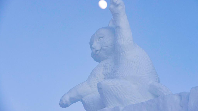 第２８回全国雪像彫刻コンテストが閉幕　黒竜江省ハルビン市