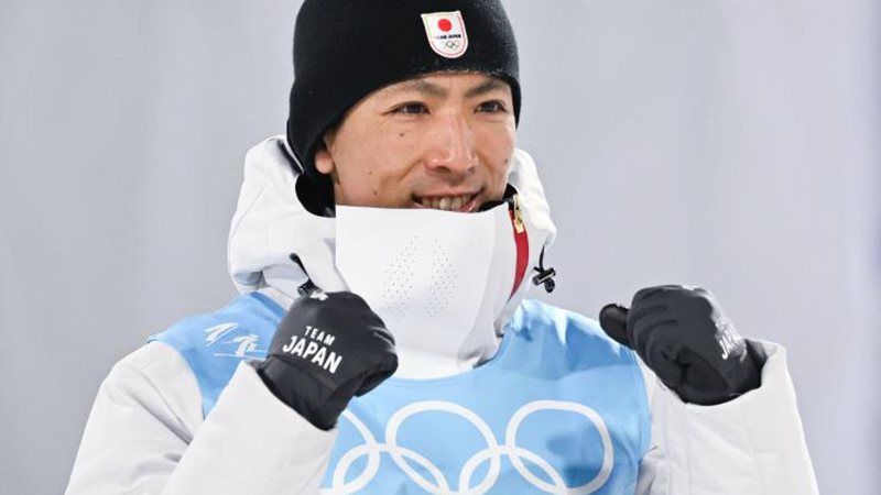 スキー複合個人ラージヒル、渡部暁斗が銅　北京冬季五輪