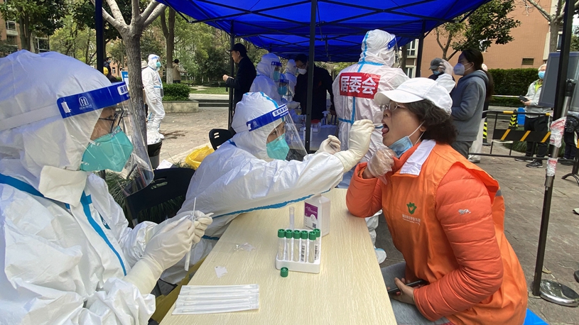 上海市、全市を２分割した新たな核酸検査を実施