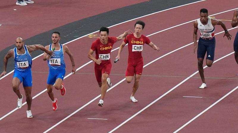 中国が銅に繰り上がり、東京五輪陸上男子リレー　ＩＯＣ