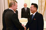 ロシア大統領 朝鮮最高指導者の特使と会見