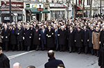 フランスが大規模な反テロ行進を行う