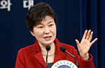 朴槿惠大統領が韓朝対話を早急に開催するよう表明