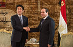 エジプトのシシ大統領が日本との経済協力を強めると表明