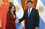 習近平主席はアルゼンチン大統領と会談