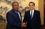 李克強総理はスリランカのサマラウィーラ外相と会見