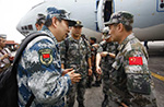 中国の緊急援助物資第1弾がネパールに到着