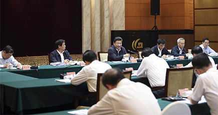 習近平主席は浙江省で華東7省市党委员会の主要責任者座談会を開催