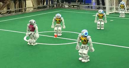 第19回ロボカップ世界大会　来場者を魅了するかわいらしいロボット