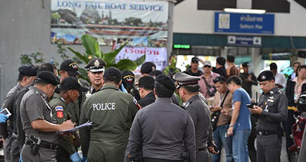 タイ・バンコクでまたも爆発、けが人なし