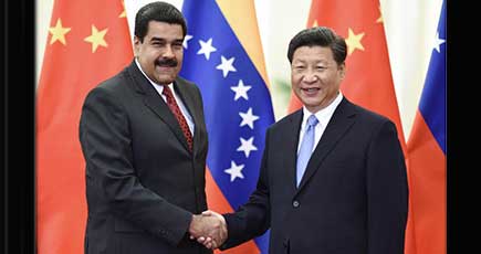 習近平主席、ベネズエラのマドゥロ大統領と会見