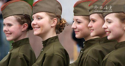 各国のきれいな女性兵士