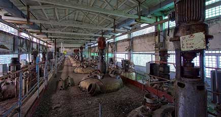 旧ソ連の不気味な生物兵器工場