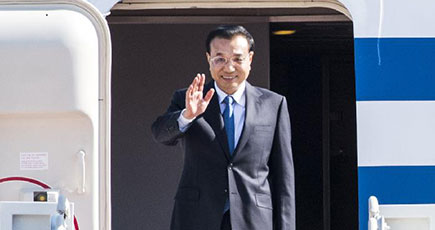 李克強総理はソウルに到着し、韓国への公式訪問を開始