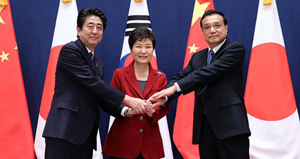 李克強総理が第6回中日韓首脳会議に出席