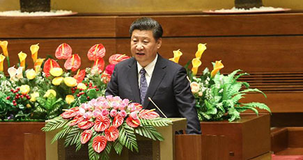 習近平主席がベトナム国会で重要演説を発表