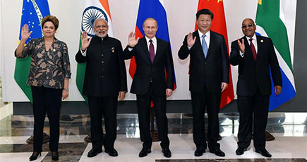 習近平主席、BRICS非公式首脳会合に出席