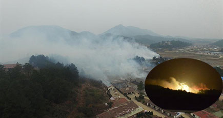 江西省の花火・爆竹工場で爆発、21人が現場から救出