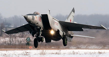 ロシアの各種戦闘機の勇ましい姿