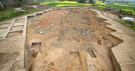 三星堆遺跡の城壁北部分が見つかる　古蜀文明の歴史に変化