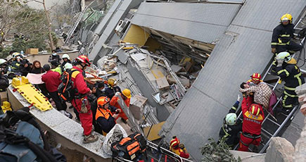 5人が死亡、318人が病院に搬送され、台湾当局と地方は全力で災害救助