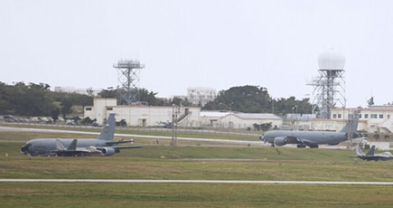中国のネットユーザー、沖縄の米軍基地を訪問