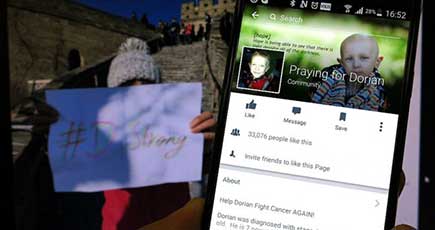 「天国に行く前に中国で有名になりたい」　米8歳男児が死去