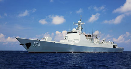 南海艦隊の遠洋訓練艦隊、空 水面 水中の脅威に対応