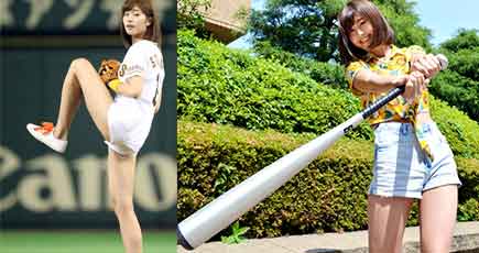 日本に新生「野球の女神」が登場