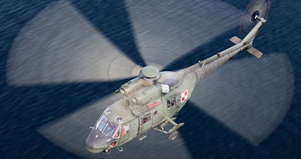 ヘリコプターのプロペラが描く「不思議な輪」を実録