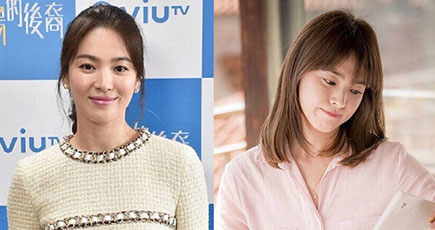 少女のように見える韓国女優達、前髪がポイント