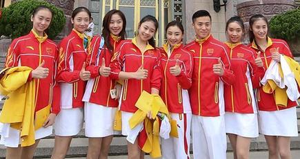 リオオリンピックの中国体育代表団が成立