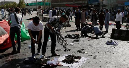 アフガン首都で爆発テロ 260人余り死傷