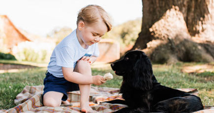 3歳になったジョージ王子、最新の写真が公開
