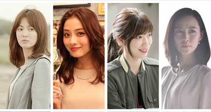 日韓ドラマ女優たちの髪型対決！どっちのほうが美しい