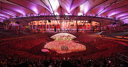 リオオリンピック開幕式が行われ