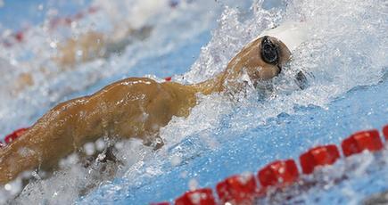 リオ五輪の競泳　寧沢涛が男子100メートル自由形準決勝に進出