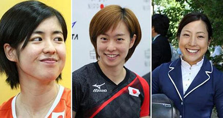 五輪こぼれ話：日本メディアが選んだ美人五輪選手たち