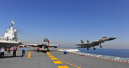 中国海軍艦載機パイロット独自養成システム整備進む