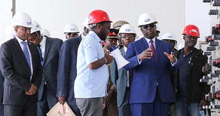 セネガル大統領、中国の鉄道建設を称賛　モンバサ・ナイロビ間工事現場視察で