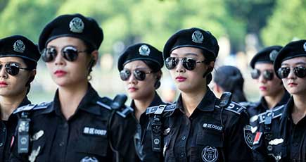 G20杭州サミット、女子巡邏隊が西湖の素敵な風景になる