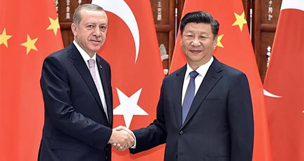 習近平主席がトルコのエルドアン大統領と会見