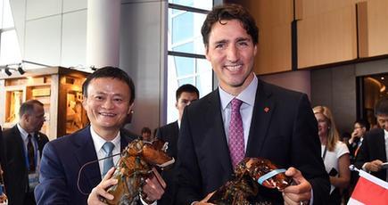 カナダのトルドー首相が天猫を通じて「お土産」を販売