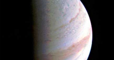 美国航空航天局（NASA）は初めて木星の高解像度写真を公開