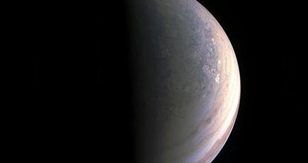 米NASA、木星の高画質画像を初公開