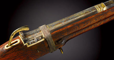 乾隆帝の猟銃がロンドンで出品　予想落札価格は1000万元超