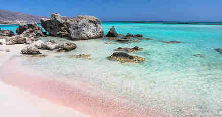 幻想的！　バハマの神秘的なピンクサンドビーチ