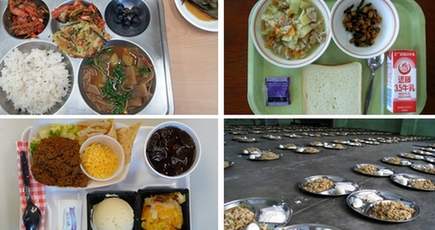 各国の給食、食文化の差を比較
